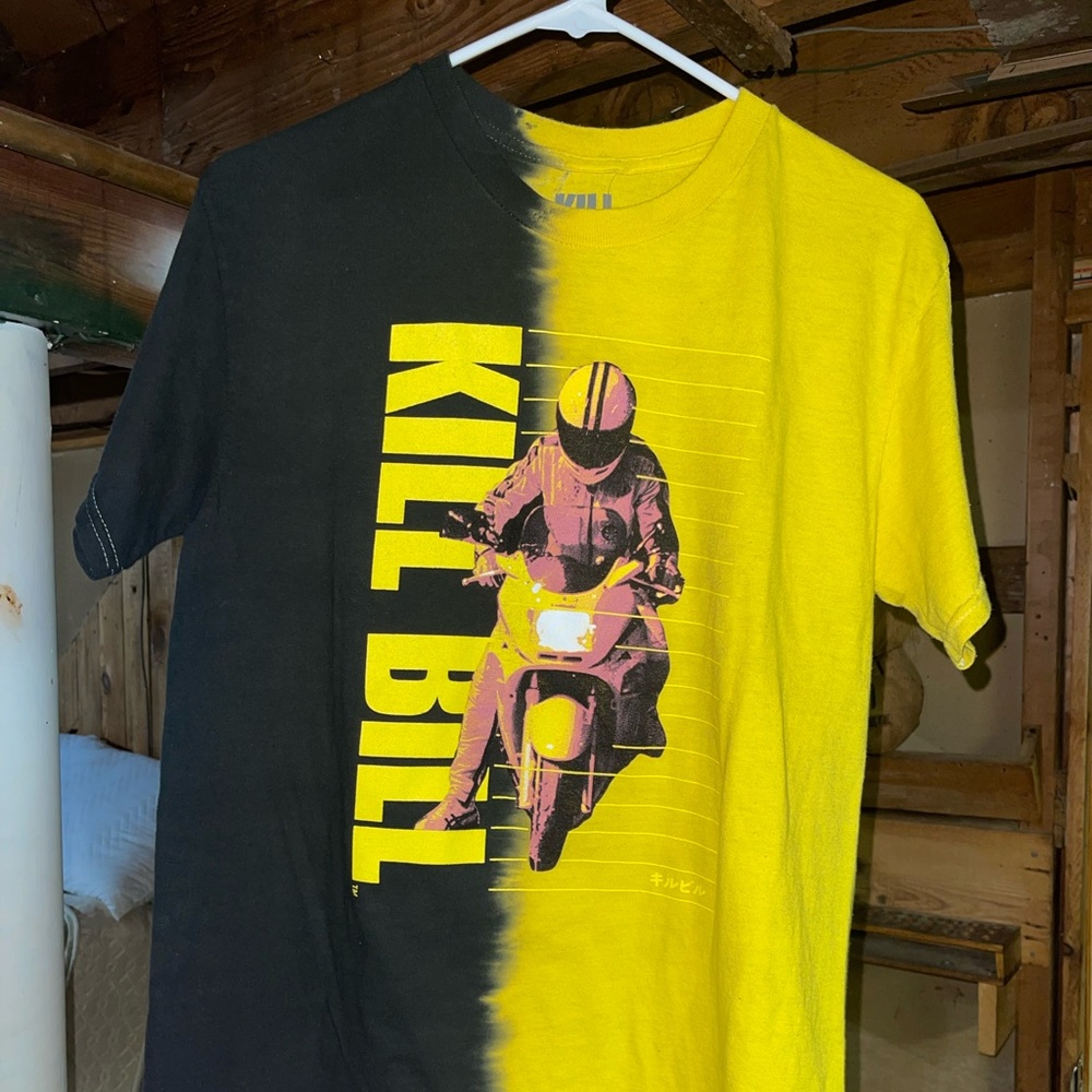 KILL BILL TEE SHIRT (BLACK & YELLOW)